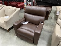 Sultan Brown Leather Reclinable Single Seat Chair