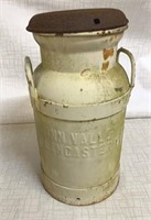 20” Vintage Milk Can Jug Conn Valley Lancaster NH