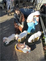 Nativity Scene Statues