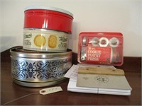 Large Lot of Cookie Cutters & Supplies