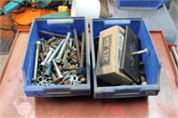 2 buckets of nuts/bolts