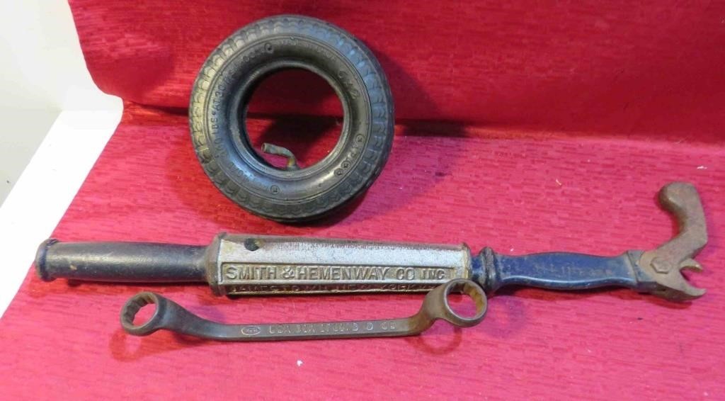 Old Tools Ford Model A Wrench & Smith Nail Puller
