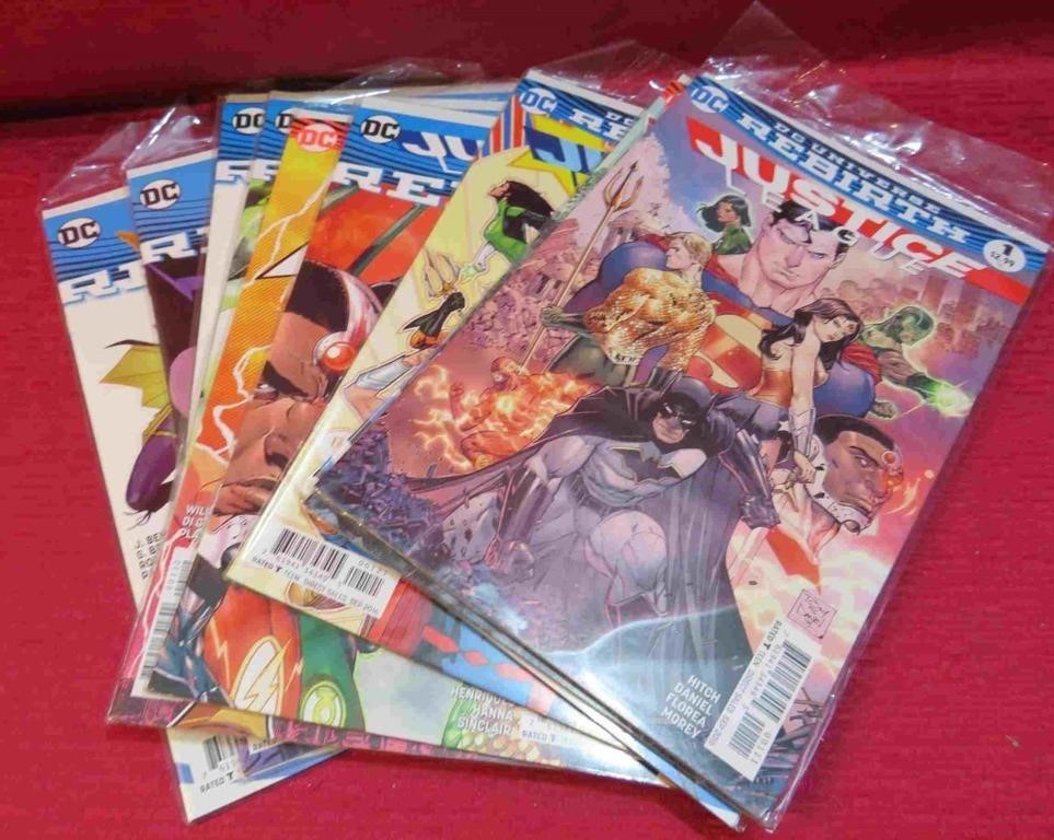 DC Universe Lot 10 Rebirth Comic Books JLA MORE