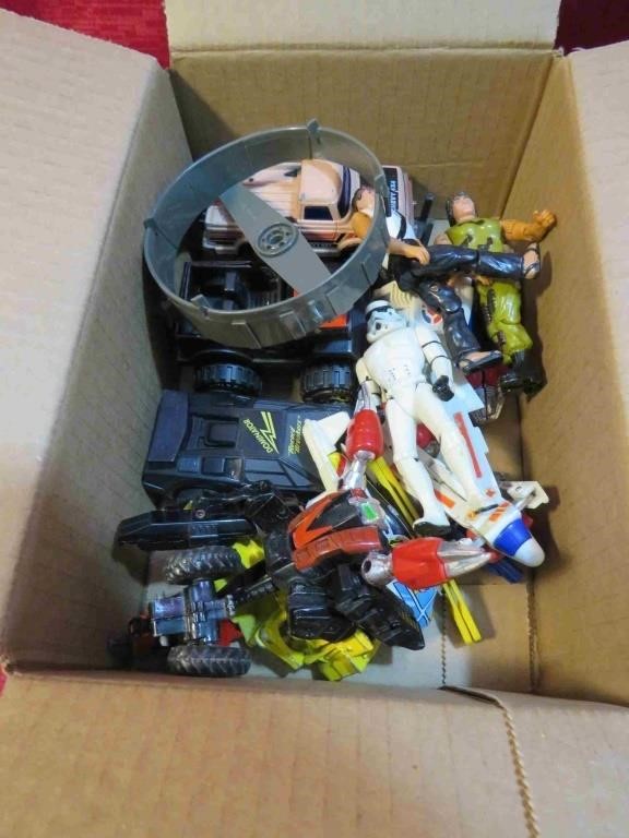 Retro Box Lot Toys GI Joe Transformers Star Wars+