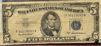 1953 Series $5 Silver Certificate