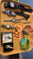 Watches and pendants, etc.