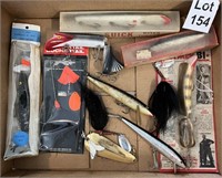 Vintage Musky Lures Redfin, Rapala, Mepps and more