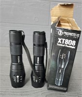 Primitive & XT808 Tactical Flashlights
