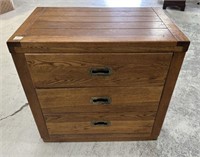 Late 20th Century Oak Chest