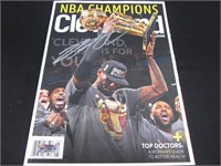 LeBron James Signed Magazine Heritage COA