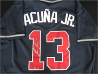 Ronald Acuna Jr Signed Jersey GAA COA