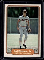 Cal Ripken, Jr. ROOKIE CARD 1982 Fleer #176