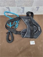 Dog harness and leash