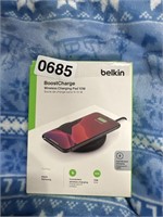 BELKIN WIRELESS CHARGING PAD RETAIL $20