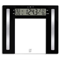 Body Analysis Scale Clear with Black Accents