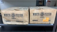 (2) Sealed Cases of White Fly Clay Pigeons