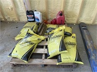 5 Bags of Salt/Gas Can