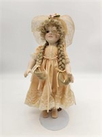 Porcelain Doll in Victorian Dress by Patricia Rose