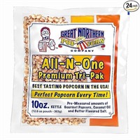Great Northern Popcorn Packs 10 Ounce (Pack of 24)