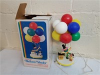 Vintage Dolly Toy Balloon Vendor Lamp w/ Box