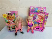 Vintage Roller Baby Toys w/ Boxes