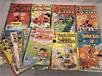 14 Richie Rich and Jackie Jokers comics