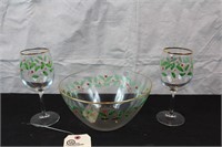 Holiday Glassware -believe to be Lenox