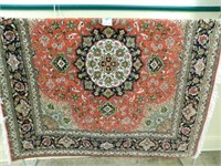 Persian Medallion Design Oriental Rug (6'6"x6'6")