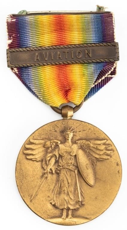 U.S. WWI Navy Victory Medal & Aviation Clasp