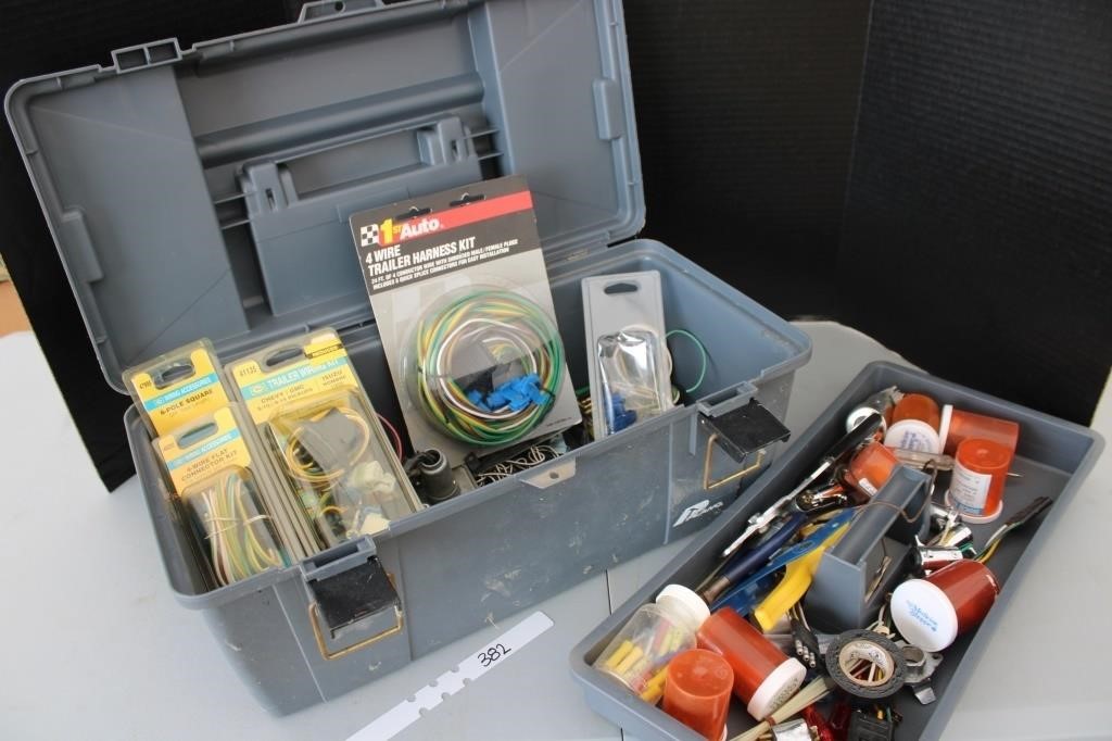 Trailer harness kit and supplies