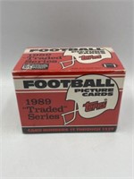 1989 TOPPS FOOTBALL TRADED SET MINT AND COMPLETE
