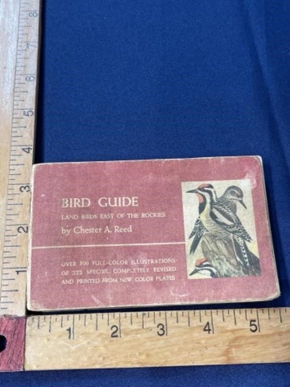 1951 E. of the Rockies bird guide book cover is