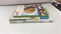 Lot of 3 cookbooks.