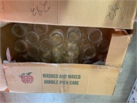 2 Lg boxes of quart ball jars