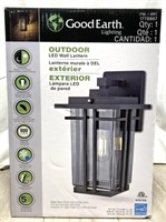 Outdoor Led Wall Lantern (open Box)