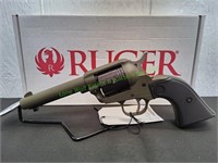 Ruger Wrangler 22LR Revolver, OD Green