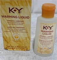 KY JELLY WARMING LUQID LUBRICANT