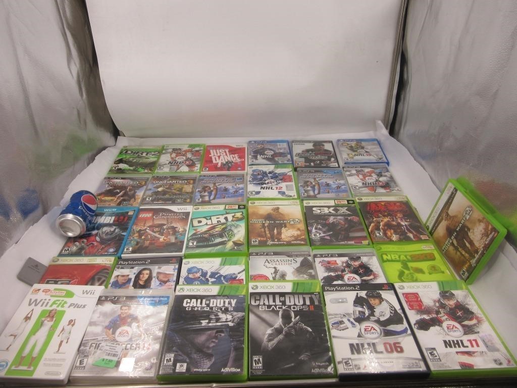 Plusieurs jeux vidéo dont plusieurs pour Xbox 360