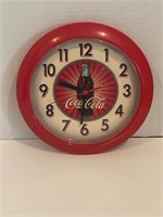 Coca Cola Plastic Clock