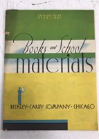 1937 Books & School Material Catalog