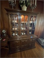 Ethan Allen China Cabinet and Server