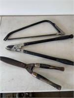 Loppers, limb saw, trimmers