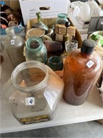 Lot of Old Jars