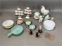 Unique Antique and Glassware Lot