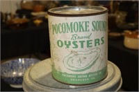 Pocomoke Sound Oyster Co Onancock VA Gallon