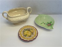 3 Misc. Pieces of Glassware/Stoneware