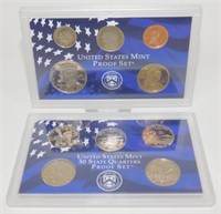 2001 United States Mint Proof Set w/ COA