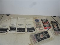 Lot of 7 Vintage Shot Bags
