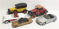 Hubley Model Cars (lot of 5)