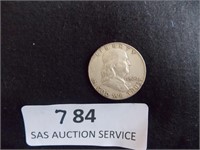 1960 Benjamin Silver Half Dollar